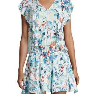 Parker Lana Drop-Waist Dress Size S